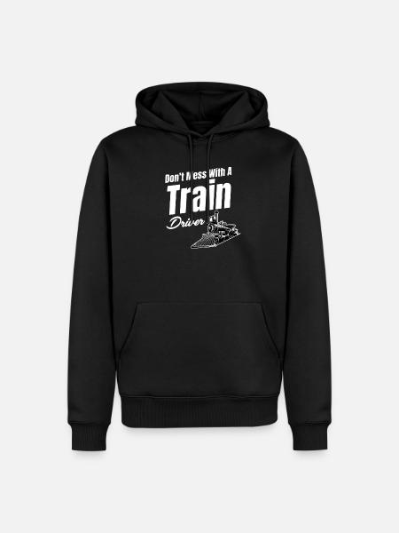Don't mess with a - Men’s Premium Organic Hoodie - black