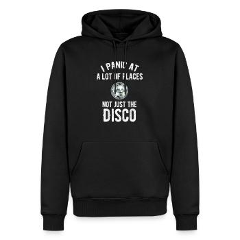 Das Ist Mein Disco Kostüm Groovy Vintage Jukebox - Männer Premium Bio Hoodie - Schwarz - Vorne - Nico (187cm)