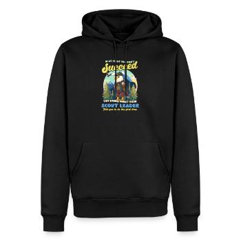 Pfadfinder sind nicht erfolgreich: Tun Sie, was der Leiter gesagt hat - Männer Premium Bio Hoodie - Schwarz - Vorne - Nico (187cm)
