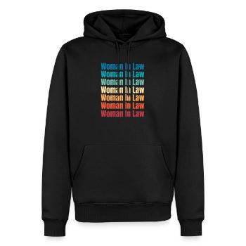 Frauen Im Gesetz Anwältin Mädchen Feminismus - Männer Premium Bio Hoodie - Schwarz - Vorne - Nico (187cm)