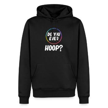 Est-ce que vous mûrissez du tout ? Jongleurs drôles de cerceau - Sweat à capuche Premium bio Homme - noir - Devant - Nico (187cm)