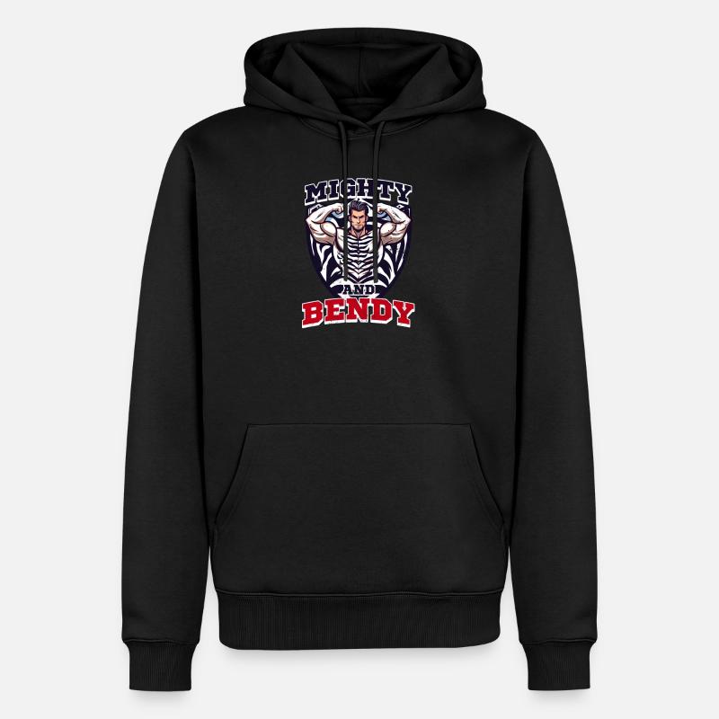 Ehlers Danlos Puissant et Bendy - Sweat à capuche Premium bio Homme - noir