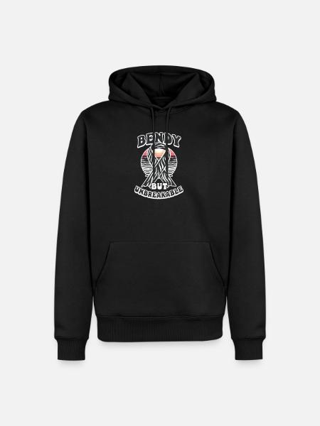 Ehlers Danlos Bendy But Unbreakable - Herre Premium økologisk hoodie - sort