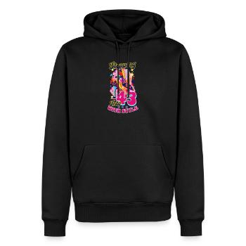 43. Geburtstag Mit Stil in die 43 - Männer Premium Bio Hoodie - Schwarz - Vorne - Nico (187cm)