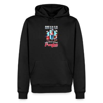Kindergärtnerin Lehrfreiheit - Männer Premium Bio Hoodie - Schwarz - Vorne - Nico (187cm)