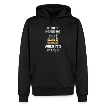 Il ne s’agit pas d’une accumulation compulsive s’il s’agit d’un - Sweat à capuche Premium bio Homme - noir - Devant - Nico (187cm)