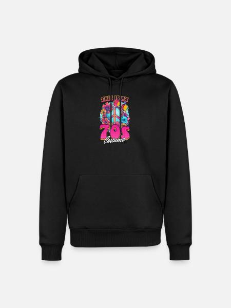 This Is My 70s Costume - Men’s Premium Organic Hoodie - black