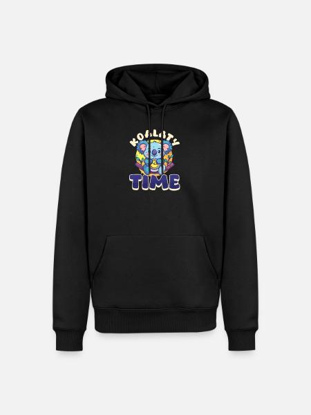 Koala Koalaty Time - Men’s Premium Organic Hoodie - black