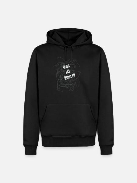 What is Art 0143 - Men’s Premium Organic Hoodie - black