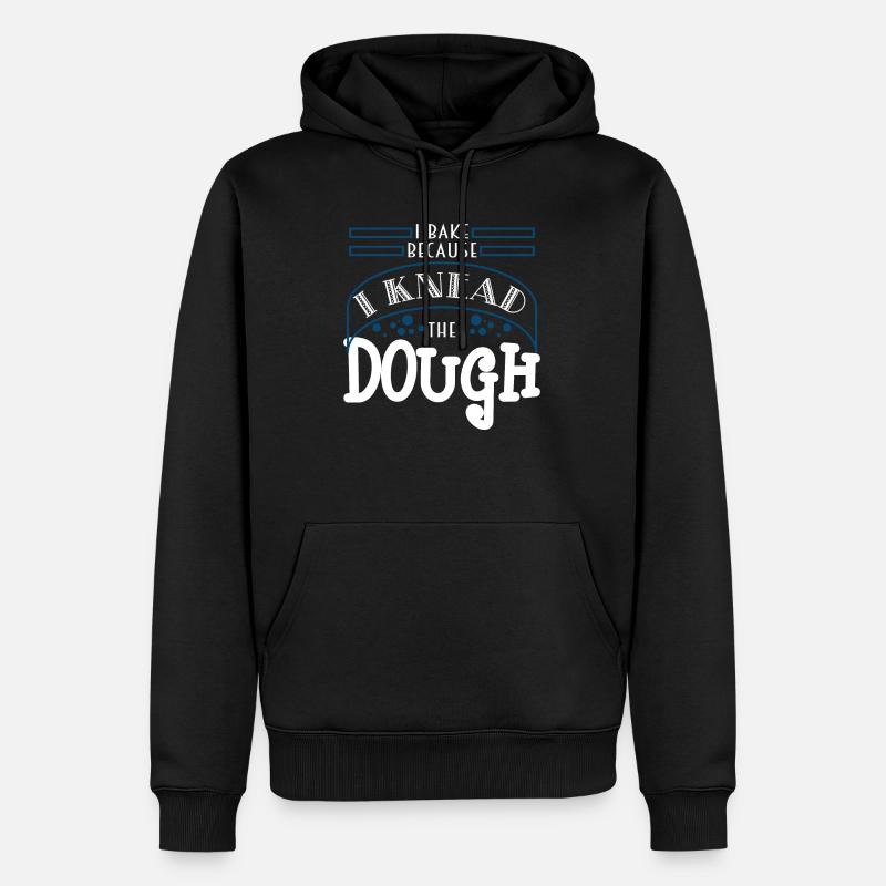 je fais cuire - Sweat à capuche Premium bio Homme - noir