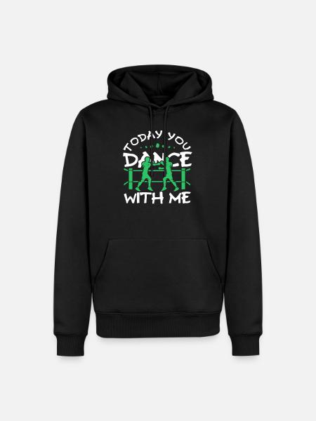 boxing - Men’s Premium Organic Hoodie - black