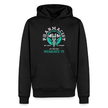 Apotheker Pharmazie - Männer Premium Bio Hoodie - Schwarz - Vorne - Nico (187cm)