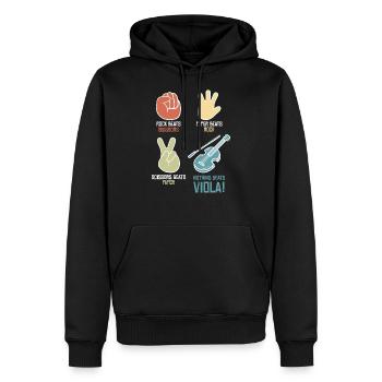 Lustiges Geschenk Viola Player drucken Nichts besser als - Männer Premium Bio Hoodie - Schwarz - Vorne - Nico (187cm)