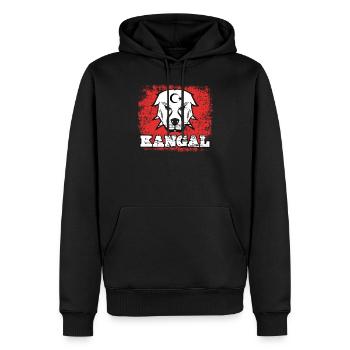 Kangal anatolischer Hirtenhund Türkei Flagge - Männer Premium Bio Hoodie - Schwarz - Vorne - Nico (187cm)