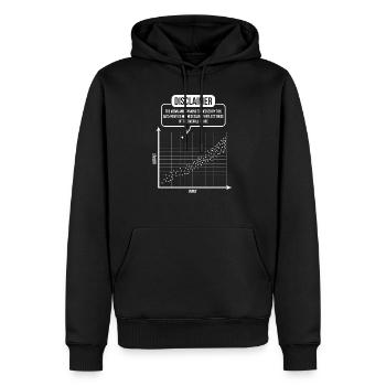 Statistiker Stochastik Streuung Mathe - Männer Premium Bio Hoodie - Schwarz - Vorne - Nico (187cm)