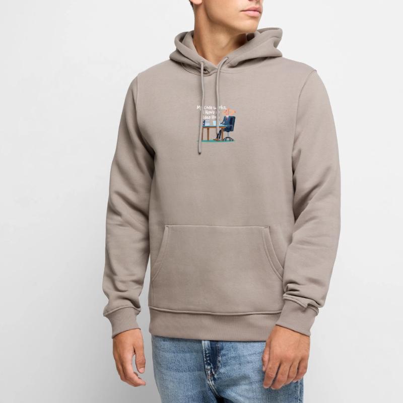 Lustiger Programmierer-Spaß - Aussenseiter-Computer-Code-Witz Männer Premium Bio Hoodie