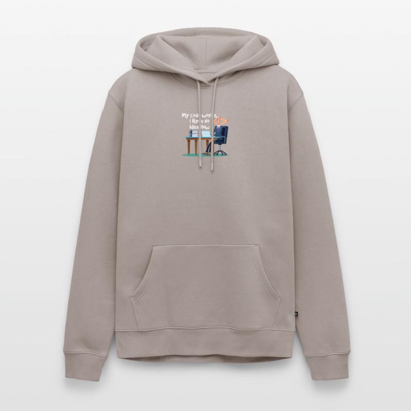 Lustiger Programmierer-Spaß - Aussenseiter-Computer-Code-Witz Männer Premium Bio Hoodie