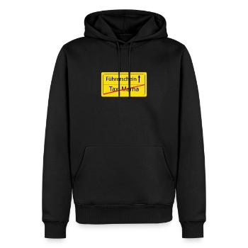 Führerschein Bestanden Lustige Fahrprüfung - Männer Premium Bio Hoodie - Schwarz - Vorne - Nico (187cm)