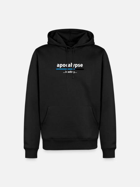 Apocalypse - Sweat à capuche Premium bio Homme - noir