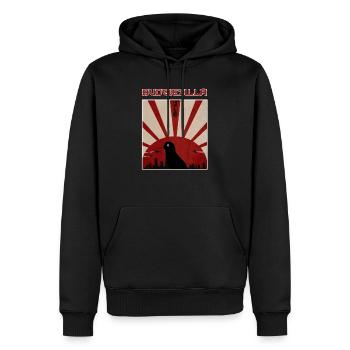Wellensittich Wellensittich Wellensittich Design - Männer Premium Bio Hoodie - Schwarz - Vorne - Nico (187cm)