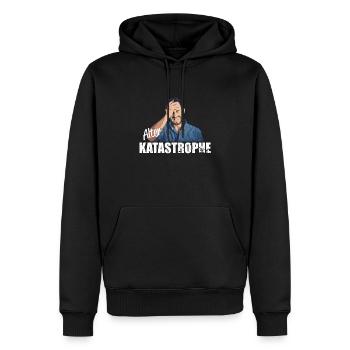 Alter Katastrophe lustiger Spruch Army Panzer - Männer Premium Bio Hoodie - Schwarz - Vorne - Nico (187cm)
