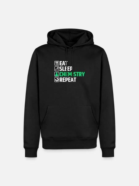 Chemistry chemist - Men’s Premium Organic Hoodie - black