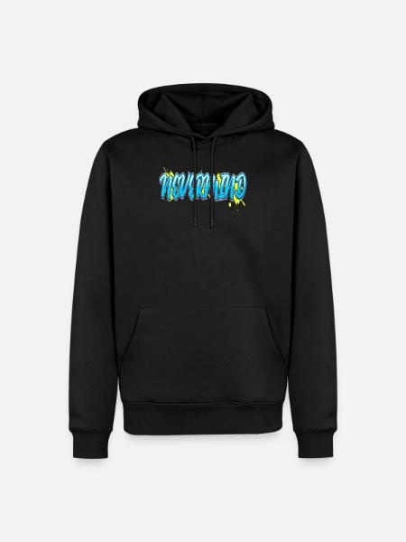 Graffiti - Men’s Premium Organic Hoodie - black