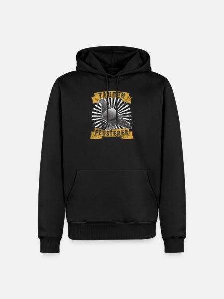 Pigeons Whisperer Pigeon Whisperer Pigeon Fancier - Men’s Premium Organic Hoodie - black