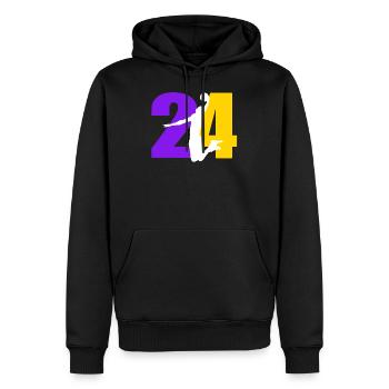RIP Basketball Player - Men’s Premium Organic Hoodie - black - Front - Nico (187cm)