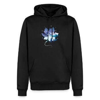 Canada - Men’s Premium Organic Hoodie - black - Front - Nico (187cm)
