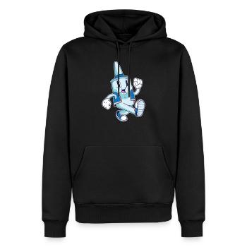 Nasenspray verstopfte Nase Nasal Witzig Junkie - Männer Premium Bio Hoodie - Schwarz - Vorne - Nico (187cm)