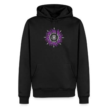 Third Eye - Men’s Premium Organic Hoodie - black - Front - Nico (187cm)