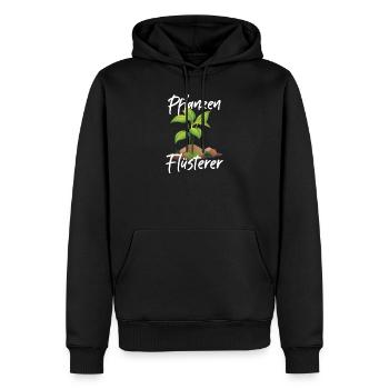 Pflanzen Flüsterer Pflanze Gewächs Garten Geschenk - Männer Premium Bio Hoodie - Schwarz - Vorne - Nico (187cm)