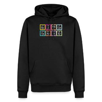 Physik Chemie Biologie Lehrer Lehrerin - Männer Premium Bio Hoodie - Schwarz - Vorne - Nico (187cm)