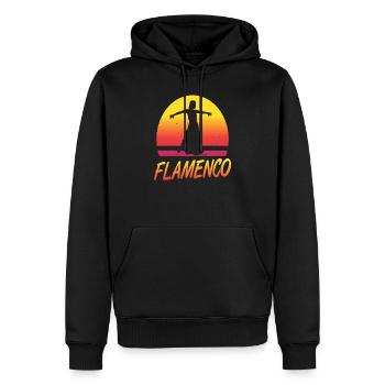 Flamenco Tanz Schule Salsa Spanien - Männer Premium Bio Hoodie - Schwarz - Vorne - Nico (187cm)