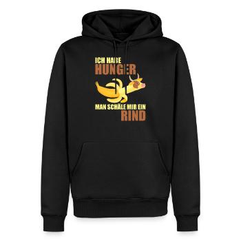 Grillen Griller Grill BBQ Grillsaison Geschenkidee - Männer Premium Bio Hoodie - Schwarz - Vorne - Nico (187cm)