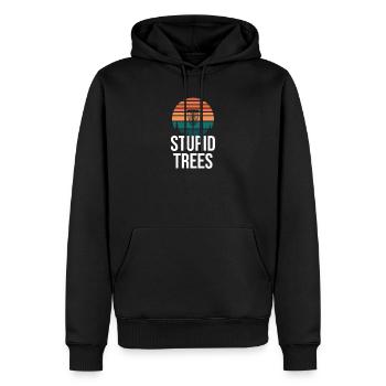 Disc Golfing Gift Amoureux du frisbee ultime - Sweat à capuche Premium bio Homme - noir - Devant - Nico (187cm)