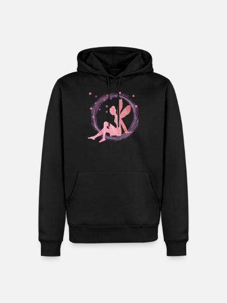 fee e 228 - Men’s Premium Organic Hoodie - black