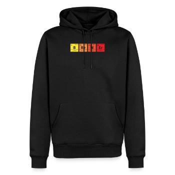 Periodic Brewer Nerd Beer Brewing Gift for - Männer Premium Bio Hoodie - Schwarz - Vorne - Nico (187cm)