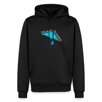 Hängegleiter Drachenflieger Tandemflug Pilot - Männer Premium Bio Hoodie - Schwarz - Vorne - Nico (187cm)