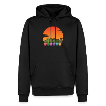 What The Fucculent Gardening Succulents Plants - Männer Premium Bio Hoodie - Schwarz - Vorne - Nico (187cm)