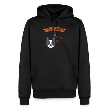 Dog Groomer - Männer Premium Bio Hoodie - Schwarz - Vorne - Nico (187cm)