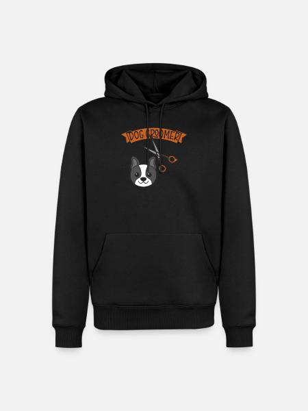 Dog Groomer - Men’s Premium Organic Hoodie - black