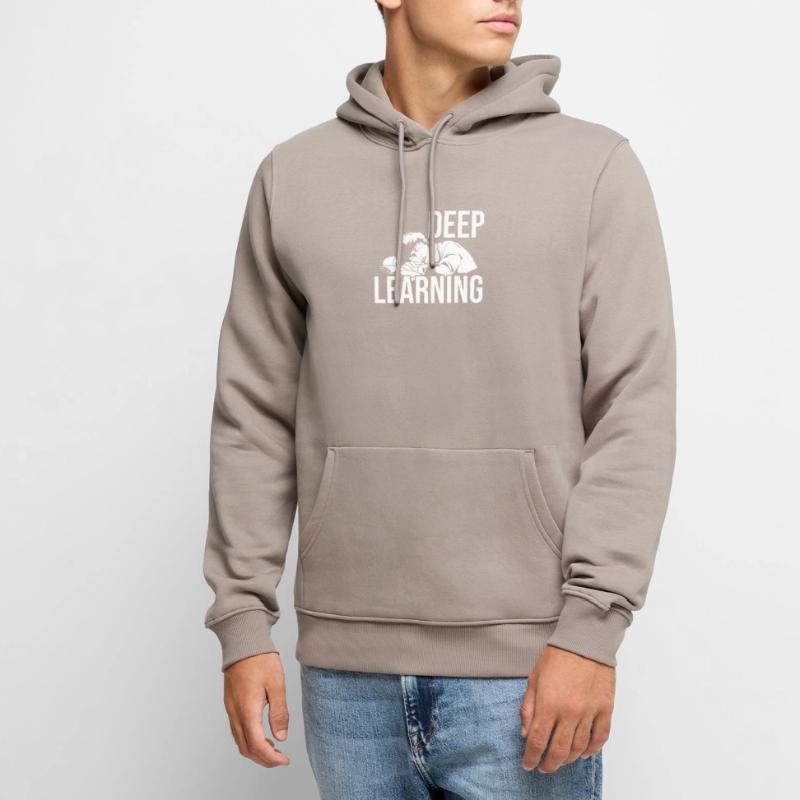 Machine learning Python Data Neural Net Men’s Premium Organic Hoodie