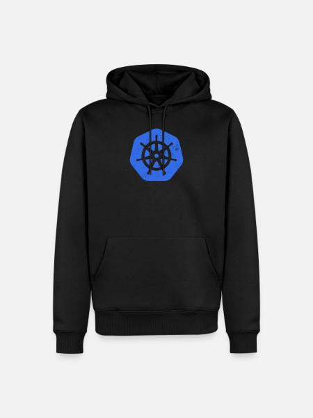 Kubernetes For ITler Computer Nerd Gift - Men’s Premium Organic Hoodie - black
