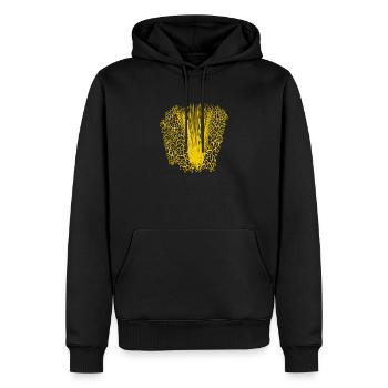 Accordion accordion accordionist hand harmonica - Men’s Premium Organic Hoodie - black - Front - Nico (187cm)
