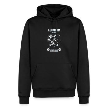 Aquarium Aquarianer Fische Aquaristik Zierfische - Männer Premium Bio Hoodie - Schwarz - Vorne - Nico (187cm)