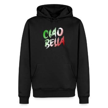 Sardinien Sardegna Italien Urlaub Geschenk - Männer Premium Bio Hoodie - Schwarz - Vorne - Nico (187cm)