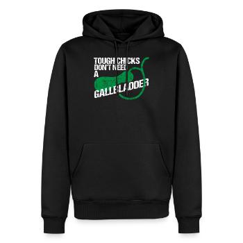 OP Gallenblase Entfernt Galle - Männer Premium Bio Hoodie - Schwarz - Vorne - Nico (187cm)