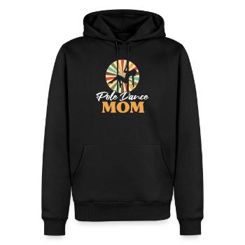 Pole Dance Mom Pole Fitness Mother's Day Dancer - Männer Premium Bio Hoodie - Schwarz - Vorne - Nico (187cm)